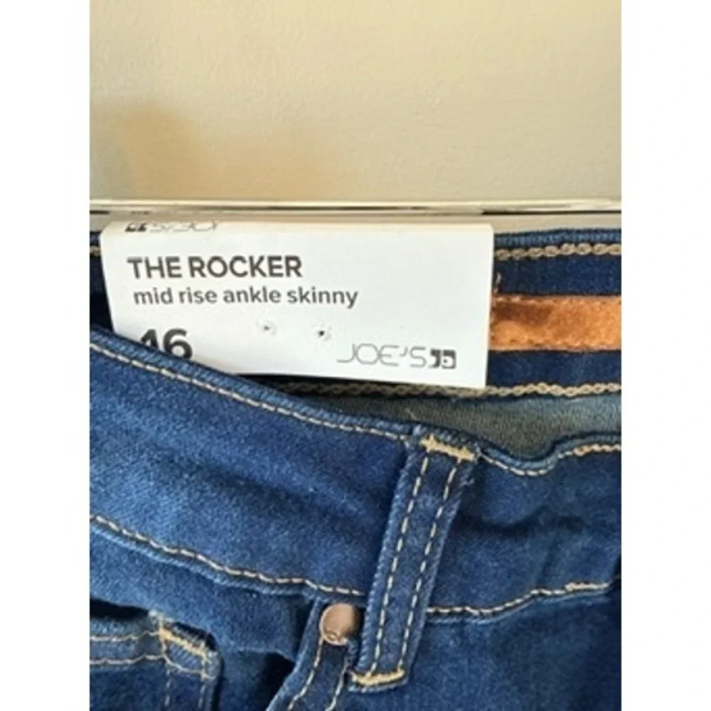 Joe's Jeans Kids Girls The Rocker Mid Rise Ankle Skinny Jeans Blue Size‎ 16 NWT